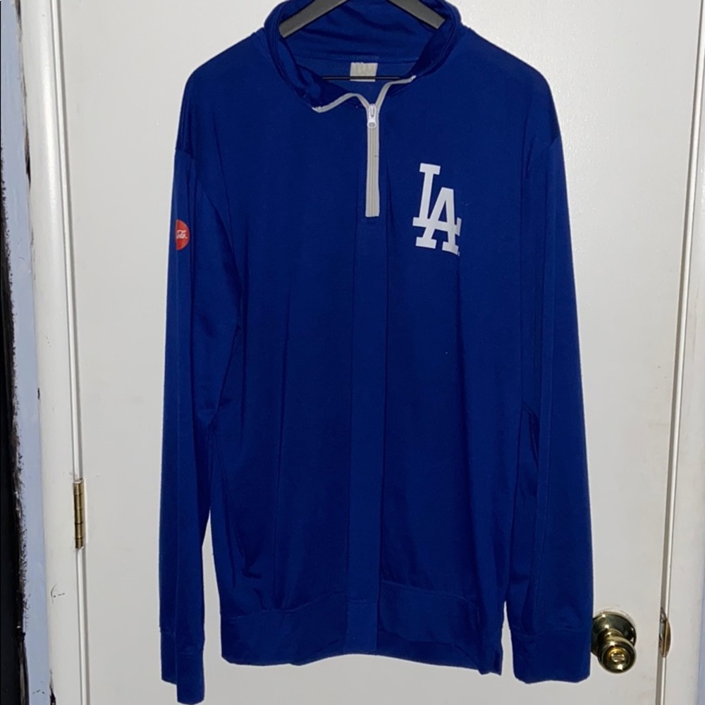 LA Dodgers Quarter Zip Jacket